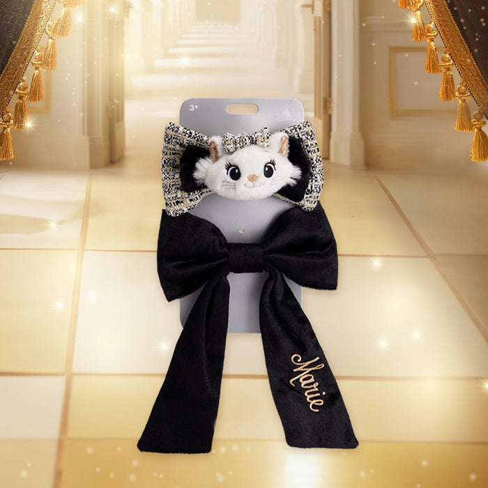 SHDS - 2025 Disney Platinum Party Collection x Marie Hair Accessories Set of 2 (Release Date: Sept 9, 2025)