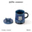 Starbucks China - Harry Potter x Starbucks - Ravenclaw Color Changing Ceramic Mug with Lid 365ml