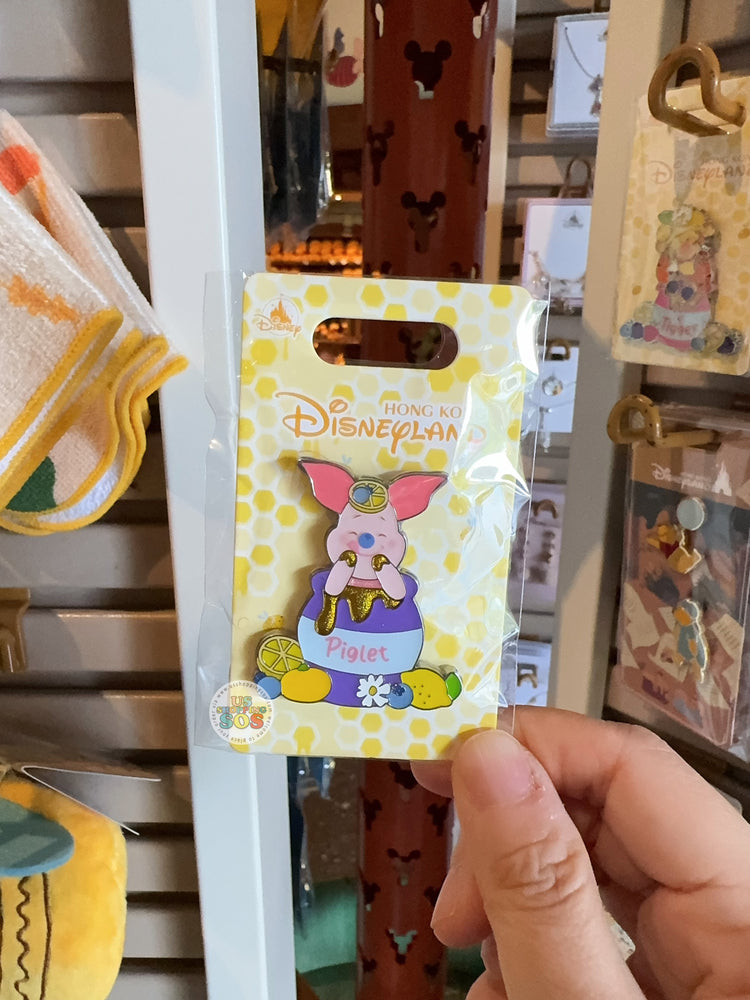 HKDL - Winnie the Pooh Lemon Honey Collection x Piglet Pin