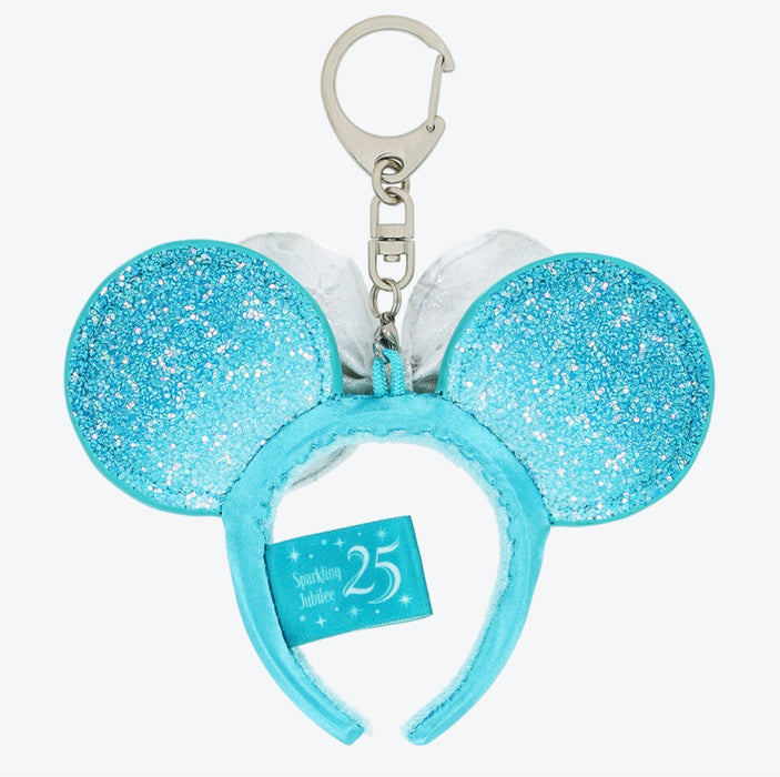 TDR - Tokyo DisneySea 25th Anniversary "Sparkling Jubilee" x Minnie Ear Headband Keychain (Release Date: Apr 8, 2026)