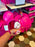 DLR/WDW - Logo Mania 2026 Fantasyland Feels - Bright Pink Mickey Imitation Leather Headband