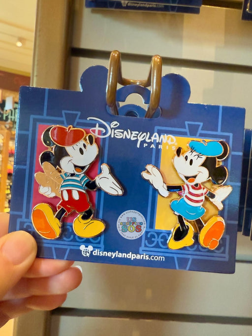 DLP - Mickey & Minnie Mouse Paris Pin Set