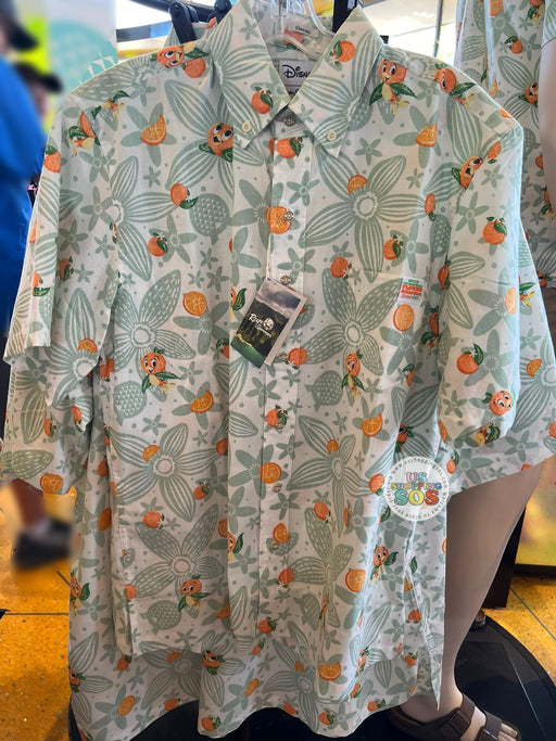 WDW - EPCOT International Flower & Garden Festival 2024 - Orange Bird Reyn Spooner All-Over-Print Button-Up Shirt (Adult)
