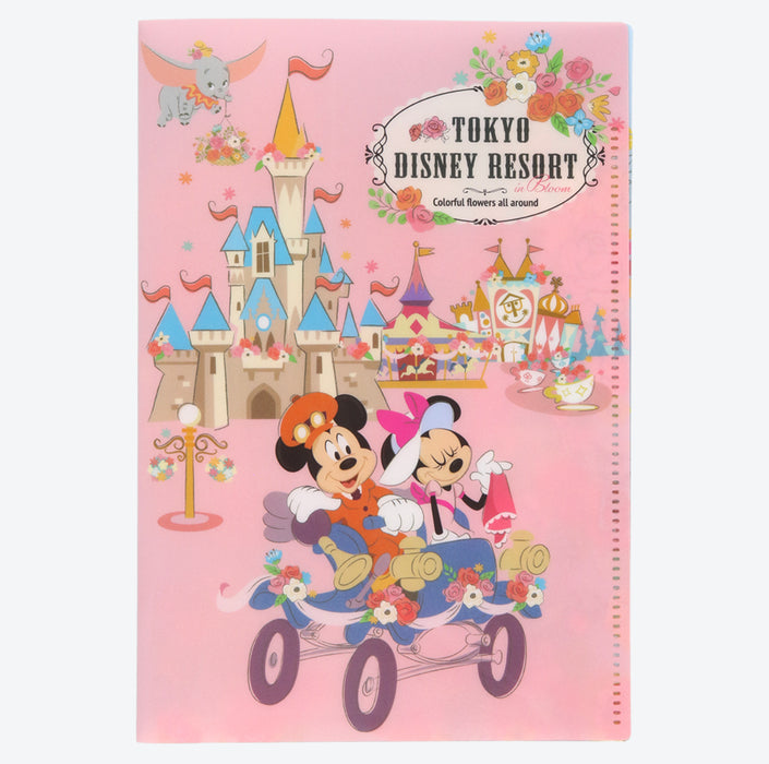 TDR- Tokyo Disney Resort in Bloom x Post Card & Clear Holders Set  (Releasee Date: Aprill 25)