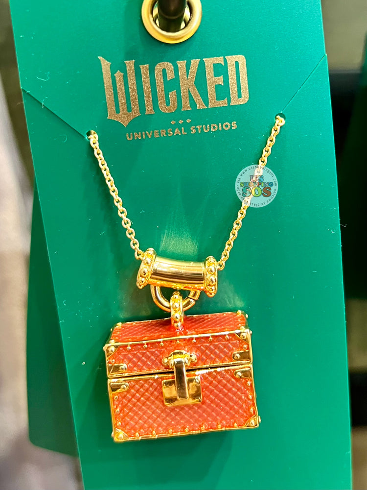 Universal Studios - Wicked - Orange Luggage Necklace