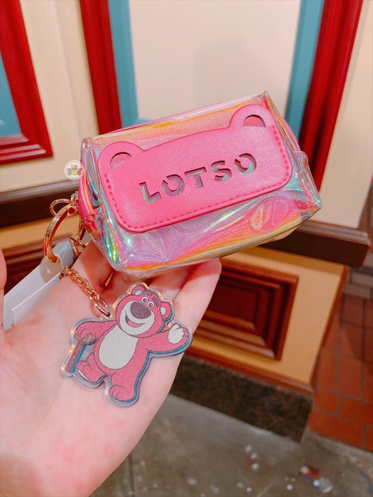 SHDL - Lotso Holographic Iridescent Pouch with Keychain