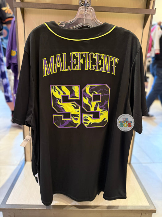 DLR/WDW - Disney Villains - Park Logo Maleficent Baseball Jersey (Adult)