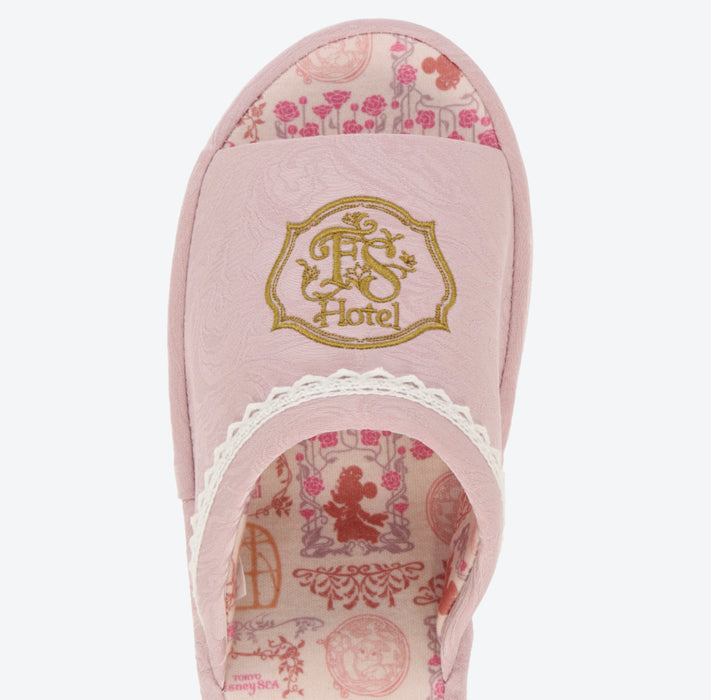 TDR - Fantasy Springs “Tokyo DisneySea Fantasy Springs Hotel” Collection x Mickey & Minnie Mouse Room Shoes for Adults