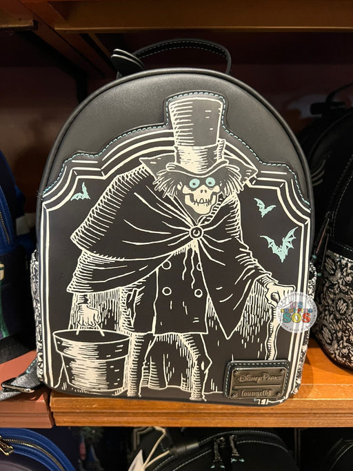 DLR/WDW - Haunted Mansion - Loungefly Hatbox Ghost Glow in Dark Backpack