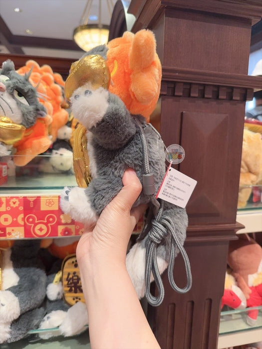 HKDL - 2026 Mickey & Friends Year of the Horse Chinese New Year Collection x Lucifer Shaped Plushy Shoulder Bag