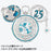 TDR - Tokyo DisneySea 25th Anniversary "Jubilee Rocket" Collection x Set of 4 Sparkling Peace