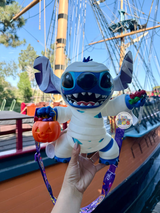DLR - Halloween 2025 - Stitch Mummy Popcorn Bucket