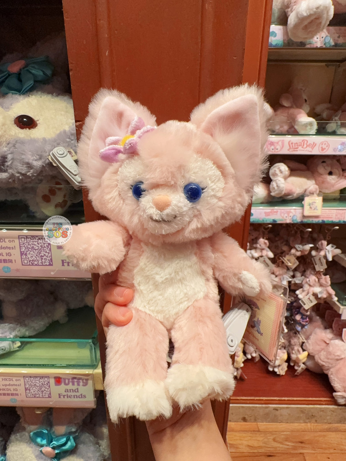 値段交渉可 Duffy and Friends LinaBell ぬいぐるみ HKDL - Duffy & Friends x LinaBell Plush Toy (Size SS) — USShoppingSOS