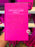 DLR/WDW - Logo Mania 2026 Fantasyland Feels - Bright Pink Notebook