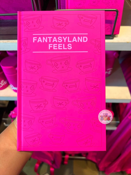 DLR/WDW - Logo Mania 2026 Fantasyland Feels - Bright Pink Notebook