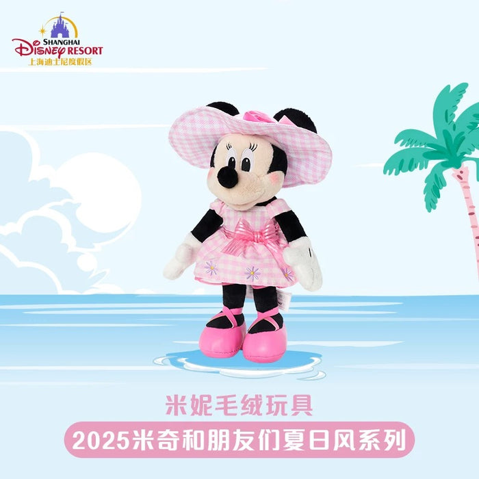 SHDL - 2025 Mickey and Friends Summer Vibes Collection x Minnie Mouse Plush Toy