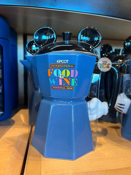 WDW - Epcot Food & Wine Festival 2026 - Festival Logo Coffee Pot