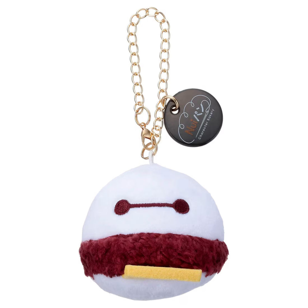 Japan Takara Tomy - Nui Pan Plush Keychain,  Red Bean Butter Sandwich, Baymax