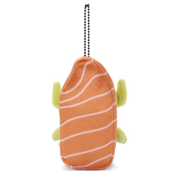 Japan Takara Tomy - Pixar Character Toy Story 30th Anniversary Alien Sushi Chef Salmon Plush Keychain (Release Date: Aug 2, 2025)