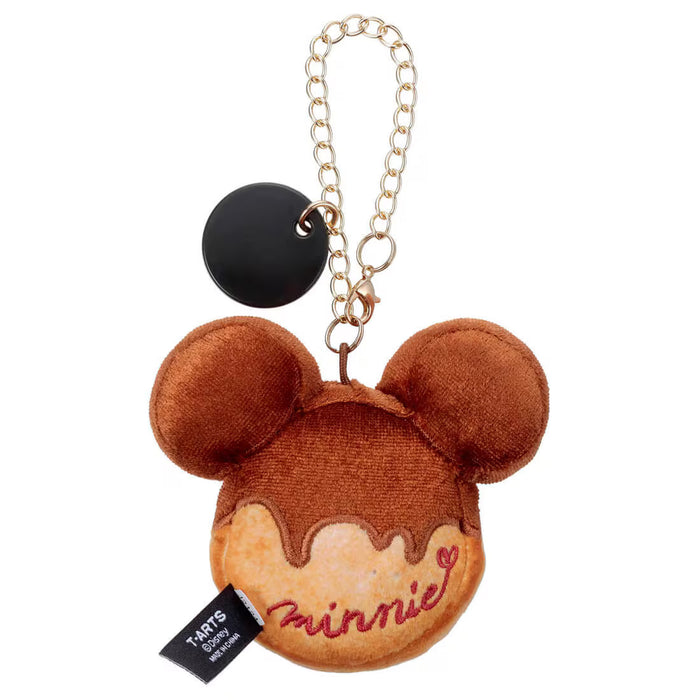 Japan Takara Tomy - Nui Pan Plush Keychain,  Donut Minnie Mouse