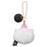 Japan Takara Tomy - Nui Pan Plush Keychain,  White Chocolate Macaron Marie