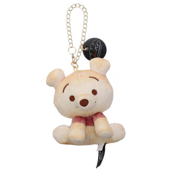 Japan Takara Tomy - Nui Pan Character Bun Winnie the Pooh "Sitting" Plush Keychain (Release Date: Aug 6, 2025)