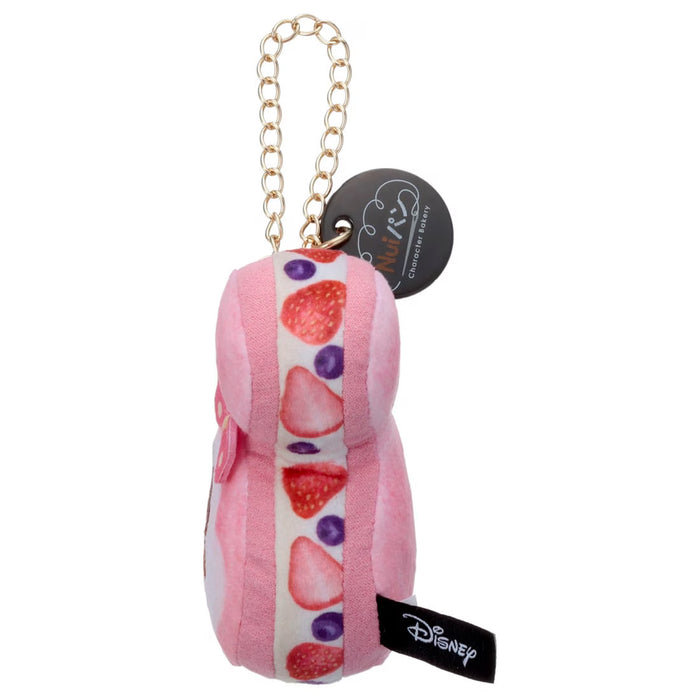 Japan Takara Tomy - Nui Pan Plush Keychain,  Sandwich Minnie Mouse