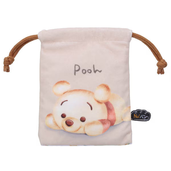 Japan Takara Tomy - Nui Pan Character Bun Winnie the Pooh & Piglet Drawstring Bag (Release Date: Aug 6, 2025)