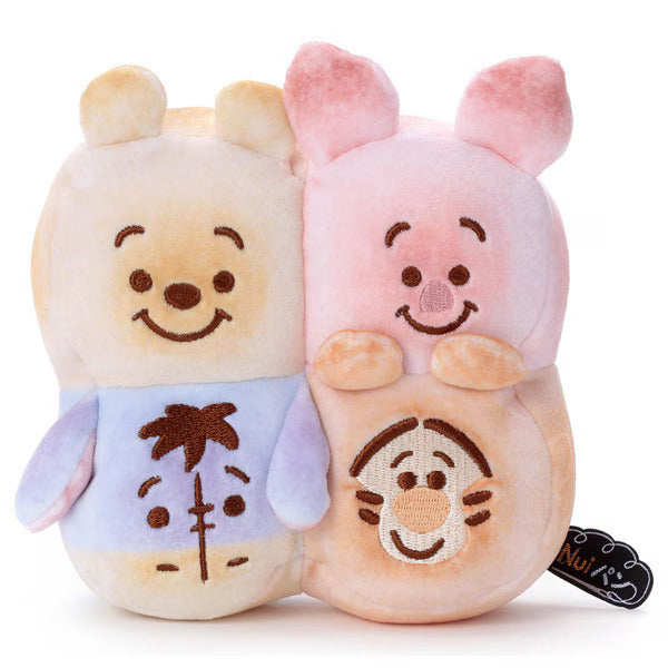 Japan Takara Tomy - Nui Pan Character Tear Bread Pooh, Piglet, Eeyore, Tigger Plush Toy Size S (Release Date: Aug 6, 2025)