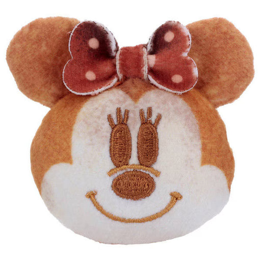Japan Takara Tomy - Nui Pan Character Bun Minnie Mouse Plush Badge (Release Date: Aug 6, 2025)