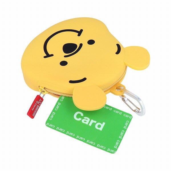Japan RT - Winnie the Pooh Silicone Pouch with Carabiner