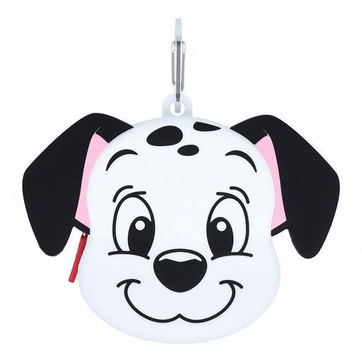 Japan RT - 101 Dalmatian Lucky Silicone Pouch with Carabiner