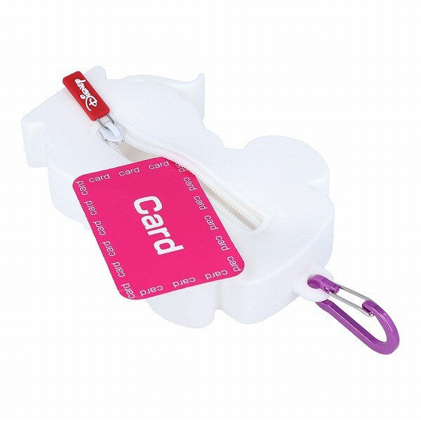 Japan RT - Bianca Silicone Pouch with Carabiner