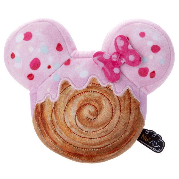 Japan Takara Tomy - Nui Pan Minnie Mouse Croissant Roll Shaped Plush Toy (Release Date: Apr 19, 2025)