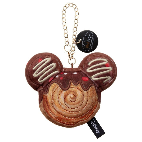 Japan Takara Tomy - Nui Pan Mickey Mouse Croissant Roll Shaped Plush Keychain (Release Date: Apr 19, 2025)