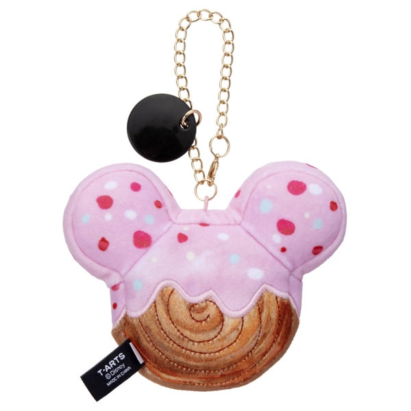 Japan Takara Tomy - Nui Pan Minnie Mouse Croissant Roll Shaped Plush Keychain (Release Date: Apr 19, 2025)