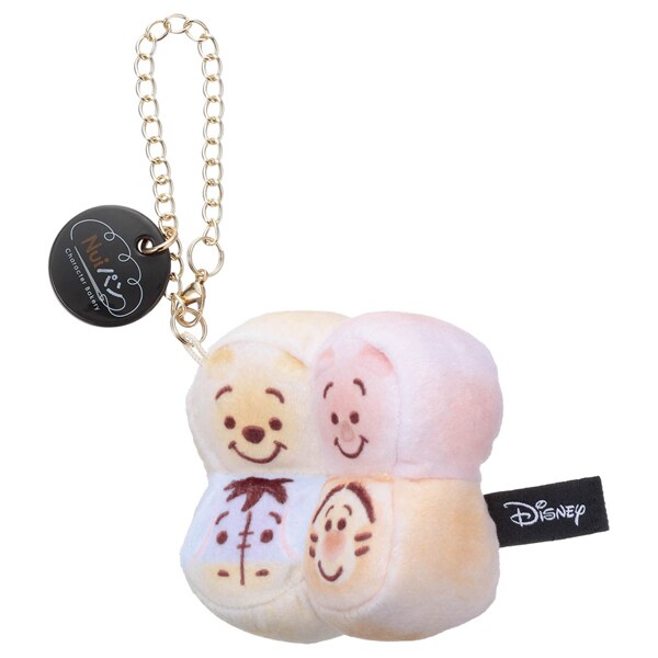Japan Takara Tomy - Nui Pan Character Tear Bread Pooh, Piglet, Eeyore, Tigger Plush Keychain (Release Date: Aug 6, 2025)