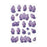 JDS - 2026 Baby Oyster Collection x Young Oyster & Grandma Oyster Die Cut Plump Seal Sticker (Release Date: Jun 23, 2026)