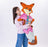 TDR - Zootopia World Undercover Mission Collection x Life Size Nick Wilde Cushion (Release Date: Nov 26, 2025)