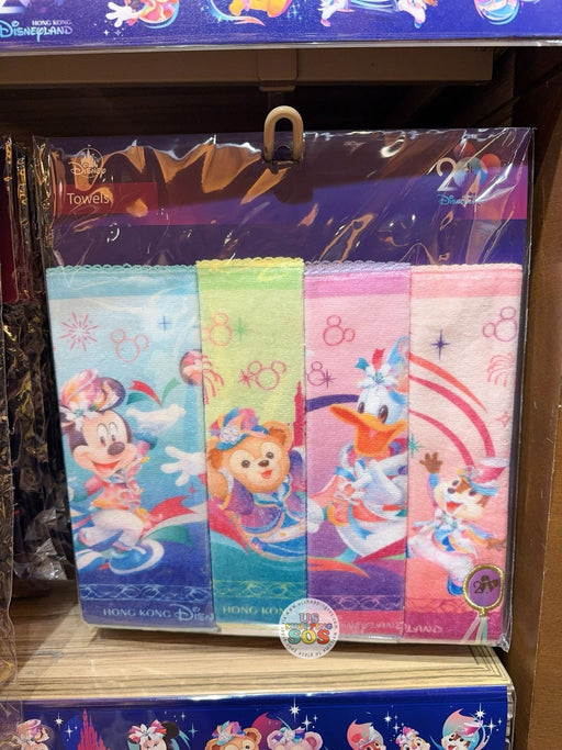 HKDL - 20th Anniversary Grand Celebration - Mickey & Friends Towel Set