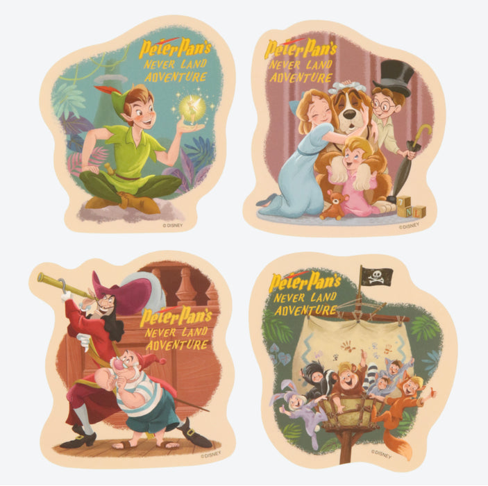 TDR - Fantasy Springs "Peter Pan Never Land Adventure" Collection x Stickers