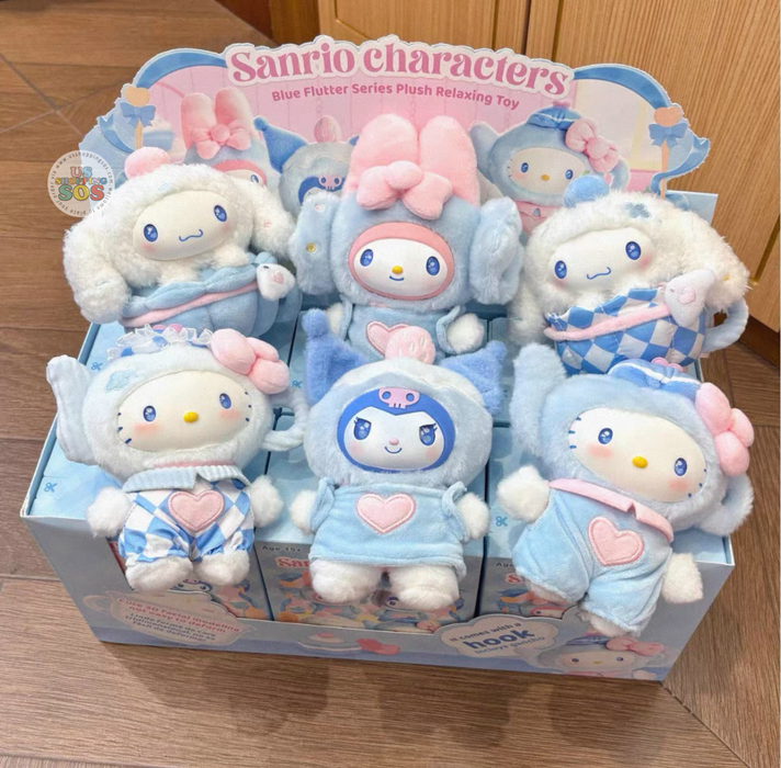 Moetch - Sanrio Characters ‘Blue Flutter Series’ Vinyl Plush Pendant Mystery Blind Box