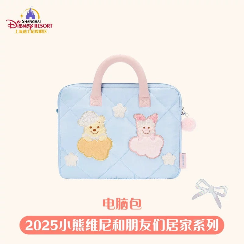 SHDL - 2025 Winnie the Pooh & Friends Home Collection x Winnie the Pooh & Piglet Laptop Bag