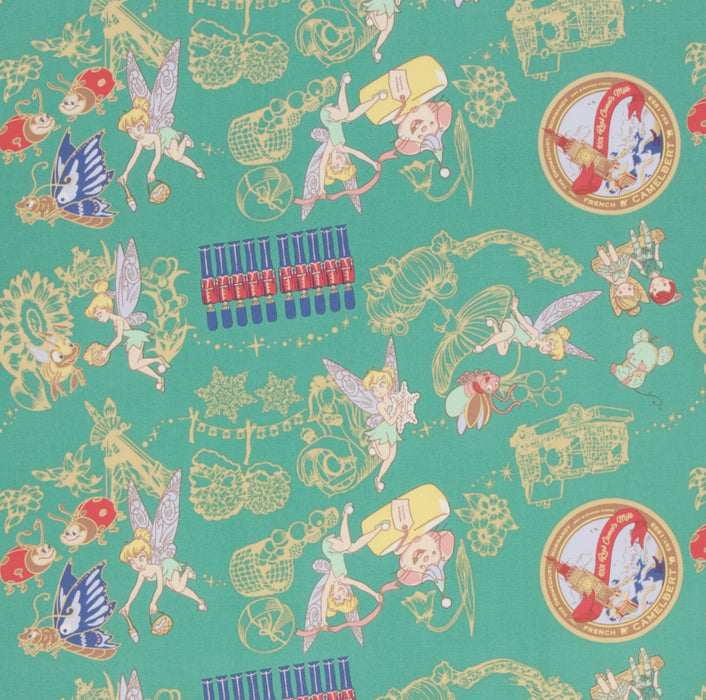 TDR - Fantasy Springs "Fairy Tinkerbell's Busy Buggy" Collection x Cut Cloth "Green"