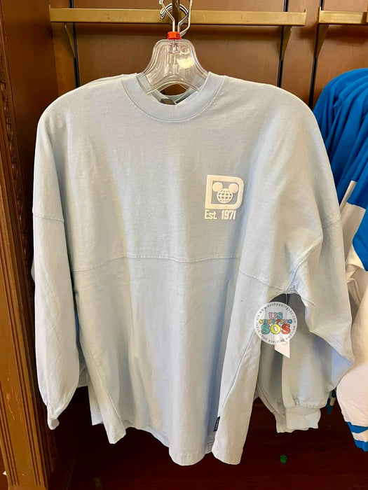 WDW - Spirit Jersey Graffiti “Magic Kingdom” Ice Blue Pullover (Adult)