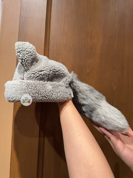 HKDL - 2026 Cinderella Lucifer Fluffy Beanie Ears Hat for Adults