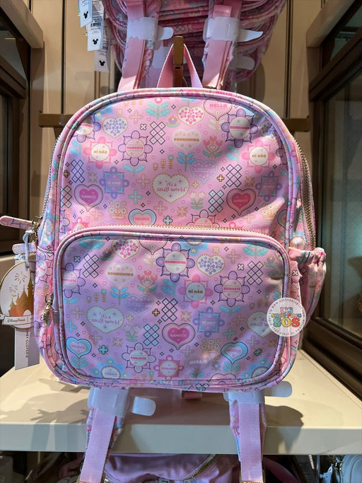 DLR/WDW - Stoney Clover Lane - It’s a Small World Pink Backpack