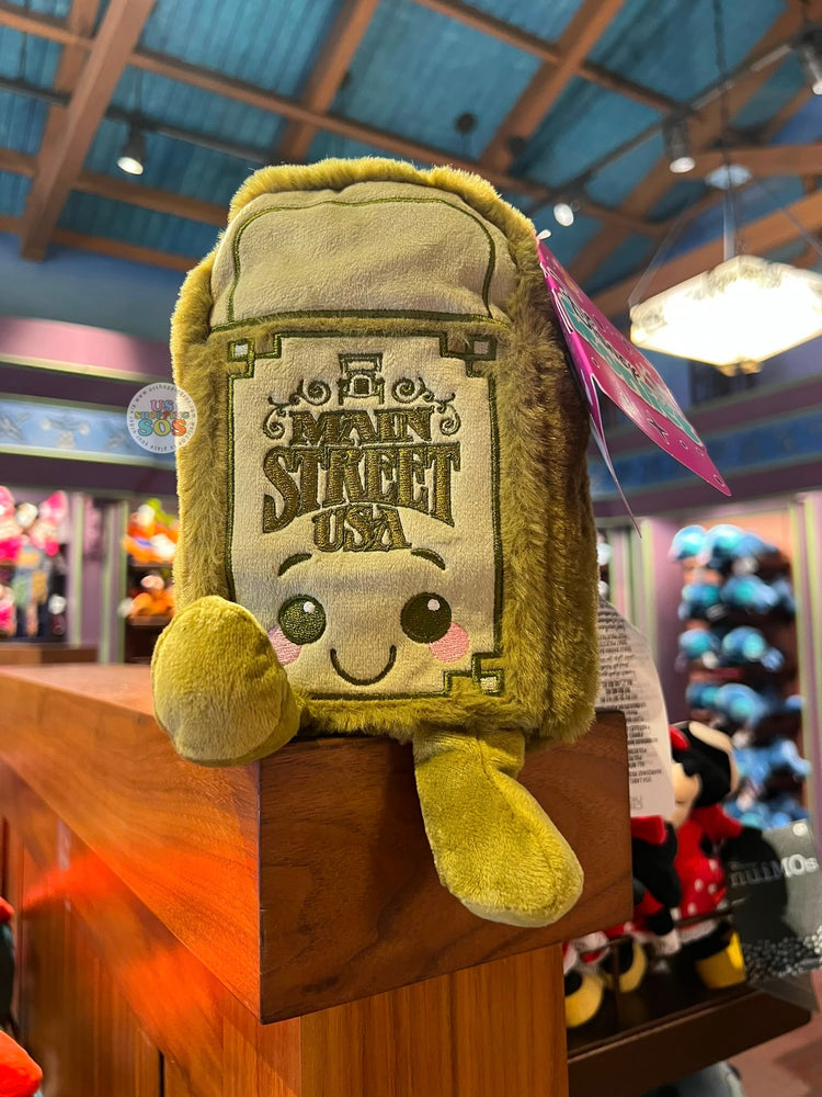 DLR/WDW - Main Street Trash Can Plush – Disney Iconics – 8'' – D23: The Ultimate Disney Fan Event