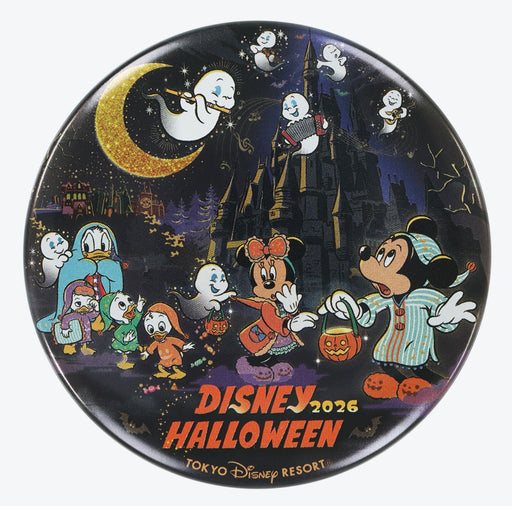 TDR - 2026 Disney Halloween Mickey & Friends Treasure Collection x Button Badge (Release Date: Sep 15, 2026)