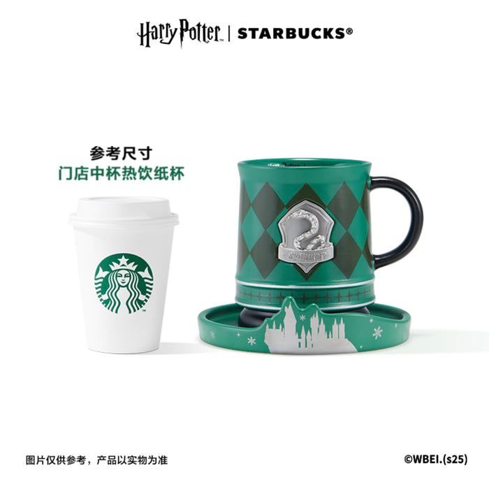 Starbucks China - Harry Potter x Starbucks - Slytherin Color Changing Ceramic Mug with Coaster 365ml
